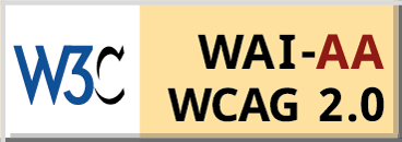 Level AA conformance,
            W3C WAI Web Content Accessibility Guidelines 2.0